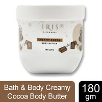 Iris Cosmetics Bath & Body Creamy Cocoa Body Butter 180 gm
