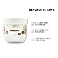 Iris Cosmetics Bath & Body Creamy Cocoa Body Butter 180 gm