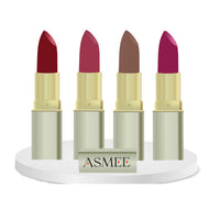 Asmee Matte Lipstick Stargazer | Mulberry | Espresso | French Rose