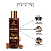 Khadi Organique Moroccan Argan Oil Hair Cleanser 200 ml
