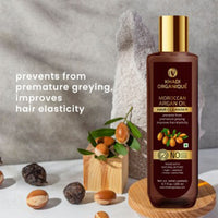 Khadi Organique Moroccan Argan Oil Hair Cleanser 200 ml