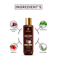 Khadi Organique Red Onion Hair Conditioner With Keratin Protein Booster 200 ml