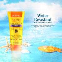 VLCC De-Tan Water Resistant SPF 60 PA+++ Sunscreen Gel CrÃ¨me - 100g + 10g Extra