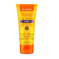 VLCC De-Tan Water Resistant SPF 60 PA+++ Sunscreen Gel CrÃ¨me - 100g + 10g Extra