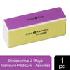 Majestique Professional 4 Ways Manicure Pedicure Assorted 1 Piece
