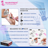Majestique Corn Cutter Callus Removal For Foot Combo