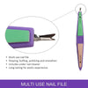 Majestique 4 in 1 Buffer Shapes Nail File - Assorted 1 Piece