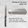 Majestique Stainless Steel Nail File 1 Piece