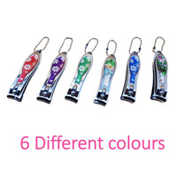Majestique Curved wide Nail Clipper Stainless Steel Assorted 1 Piece