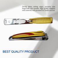 Majestique Chrome Plated Clippers Nail Cutter Assorted 1 Piece