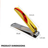 Majestique Chrome Plated Clippers Nail Cutter Assorted 1 Piece