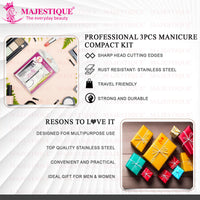 Majestique Compact Manicure Kit