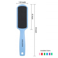 Majestique Double-Sided Foot Scrubber Assorted 1 Piece