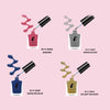 Asmee Classic Nail Polish Sakura | Roman silver | Dazzling blue | Golden treasure