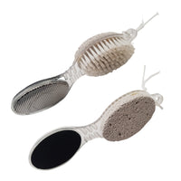 Majestique 4 in 1 Function Hard Skin Removal For Leg Scrubber Assorted 1 Piece