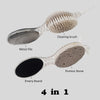 Majestique 4 in 1 Function Hard Skin Removal For Leg Scrubber Assorted 1 Piece