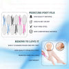 Majestique Professional Pedicure Foot File with Handle Assorted 1 Piece