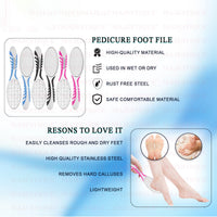 Majestique Professional Pedicure Foot File with Handle Assorted 1 Piece