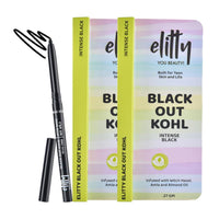 Elitty Black Out Kohl Intense Black Kajal
