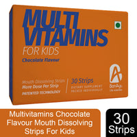 BonAiyu Health Multivitamin Dietary Supplements Mouth Dissolving Strips For Kids 30 Strips