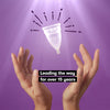 DivaCup Reusable Menstrual Cup Model 0