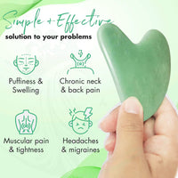 Majestique Gua Sha Facial Tools 2 Pieces