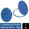 Majestique Foldable Makeup Mirror with Compact Size Blue 1 Piece
