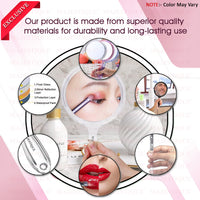 Majestique Dual Side Extra Large Handheld Mirror Assorted 1 Piece