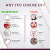 Majestique Tabletop Mount Double Side Makeup Mirror Assorted 1 Piece
