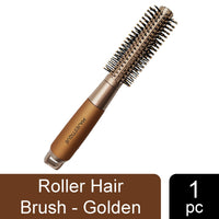 Majestique Roller Hair Brush Golden 1 Piece