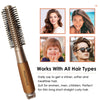 Majestique Roller Hair Brush Golden 1 Piece