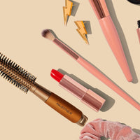 Majestique Roller Hair Brush Golden 1 Piece