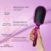 Majestique Detangler Hair Brush Purple 1 Piece