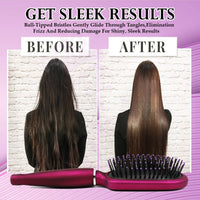 Majestique Detangler Hair Brush Purple 1 Piece