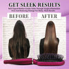 Majestique Detangler Hair Brush Purple 1 Piece