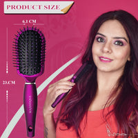 Majestique Detangler Hair Brush Purple 1 Piece