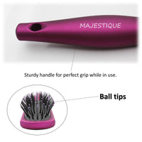 Majestique 7 Row Styling Brush For Curly Hair 1 Piece