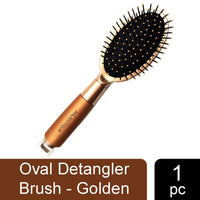 Majestique Oval Detangler Brush Golden 1 Piece