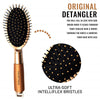 Majestique Oval Detangler Brush Golden 1 Piece