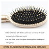 Majestique Oval Detangler Brush Golden 1 Piece