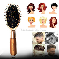 Majestique Oval Detangler Brush Golden 1 Piece