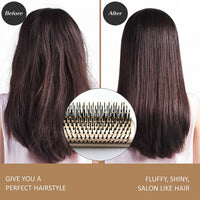 Majestique Fusion Vent Hair Brush For Blow Drying Golden 1 Piece