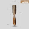 Majestique Fusion Vent Hair Brush For Blow Drying Golden 1 Piece