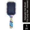 Majestique Detangler Hair Brush For Curly Hair Assorted 1 Piece