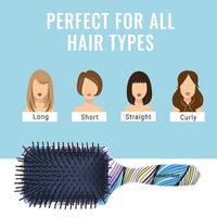 Majestique Detangler Hair Brush For Curly Hair Assorted 1 Piece