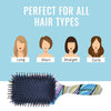 Majestique Detangler Hair Brush For Curly Hair Assorted 1 Piece