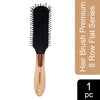 Majestique Hair Brush Premium 8 Row Flat Series 1 Piece