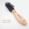 Majestique Hair Brush Premium 8 Row Flat Series 1 Piece