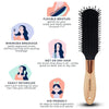 Majestique Hair Brush Premium 8 Row Flat Series 1 Piece