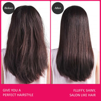 Majestique Flat Hair Brush All-Purpose Brush for Short Thick Tangles Hair 1 Piece